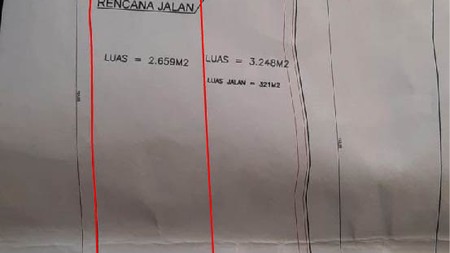 Kavling Luas Siap Bangun dengan Luas 3000 m2 @Cirebon