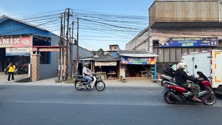 Kavling Hoek pinggir Jalan Raya di Tambun
