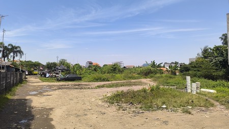 Dijual tanah di Jl. RE Martadinata, Cikarang Utara, Bekasi, cocok untuk showroom, hotel, commercial, dll