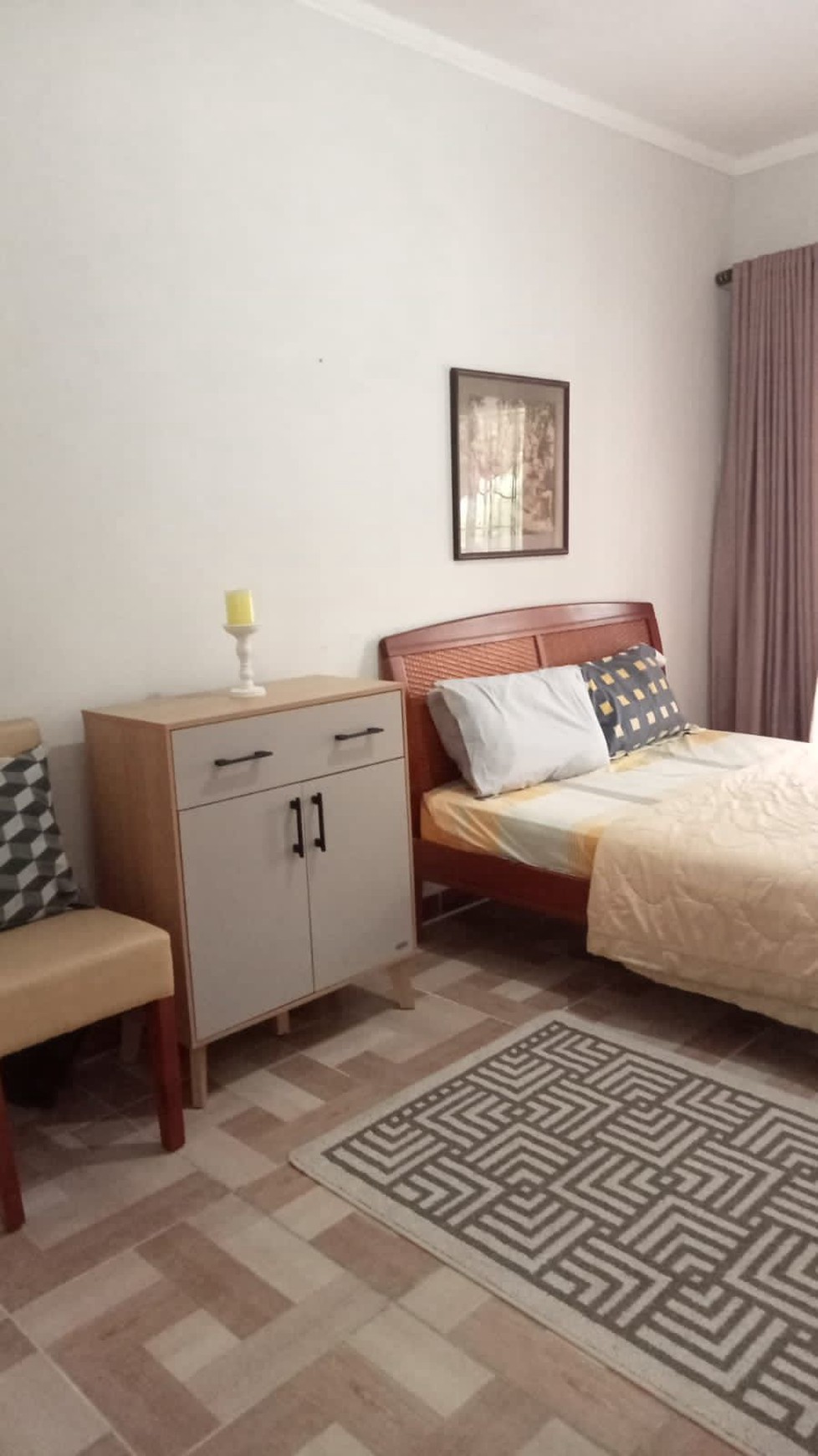 Rumah dalam cluster,jalan lebar di Bintaro Jaya 9