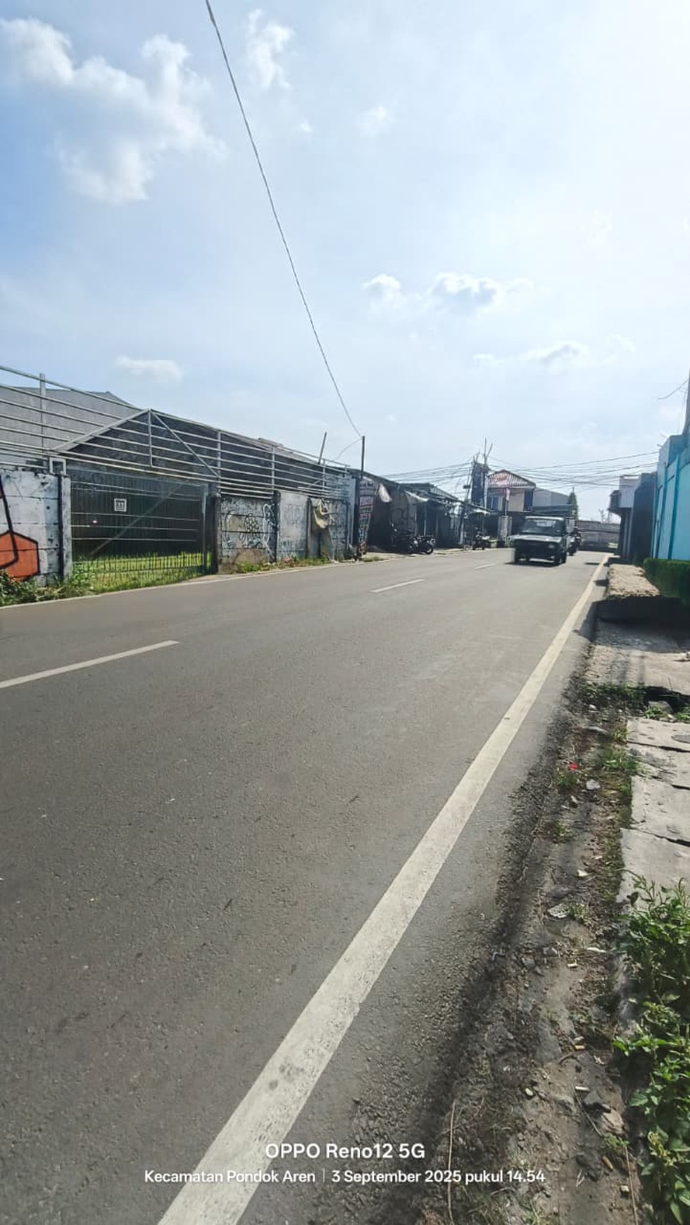 Kavling Siap Bangun Di Jl Raya Pondok Aren Tangerang Selatan