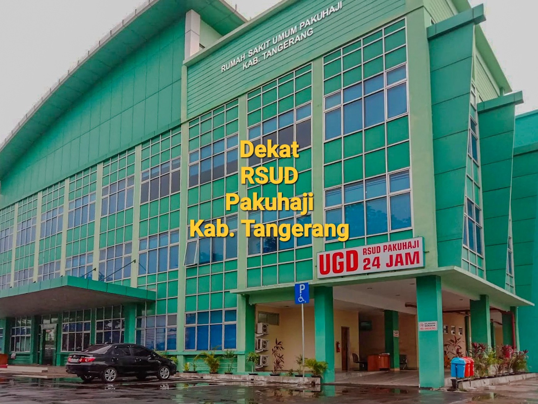 Tanah 2800 m2 di Pakuhaji Tangerang Banten, dekat Mauk Sepatan