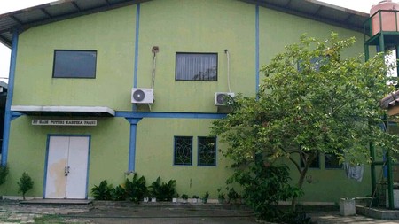 Gudang Ex pabrik siap pakai, Kawasan Industri Mekar Jaya (Akong),  Sepatan - Mauk, Tangerang