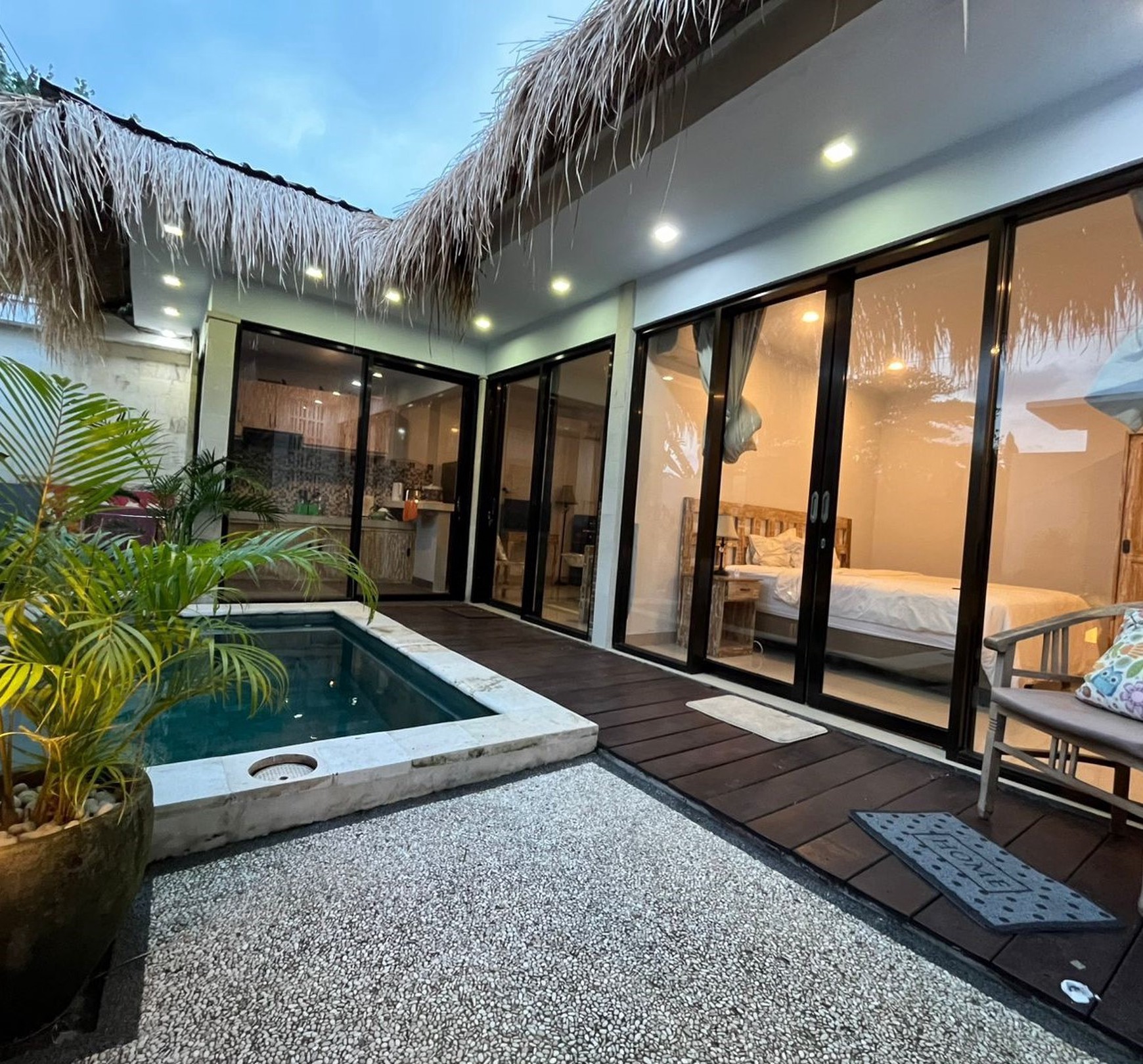 For Annual Rental - 1 bedroom villa in quiet spot  area Dalung , Bali