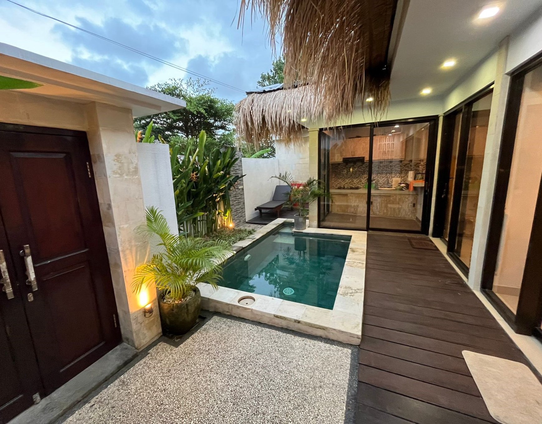 For Annual Rental - 1 bedroom villa in quiet spot  area Dalung , Bali