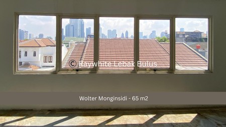 Disewakan Murah! Ruang Kantor/Tempat Usaha di Premium Area Wolter Monginsidi, Jakarta Selatan