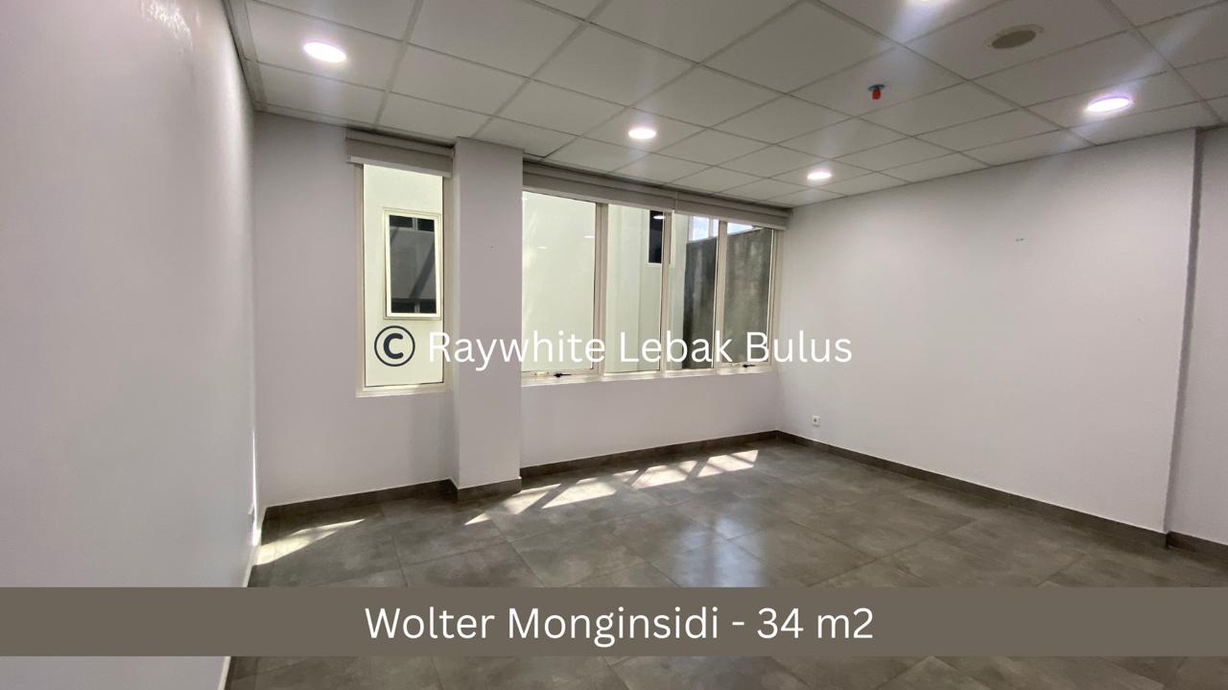 Disewakan Murah! Ruang Kantor/Tempat Usaha di Premium Area Wolter Monginsidi, Jakarta Selatan