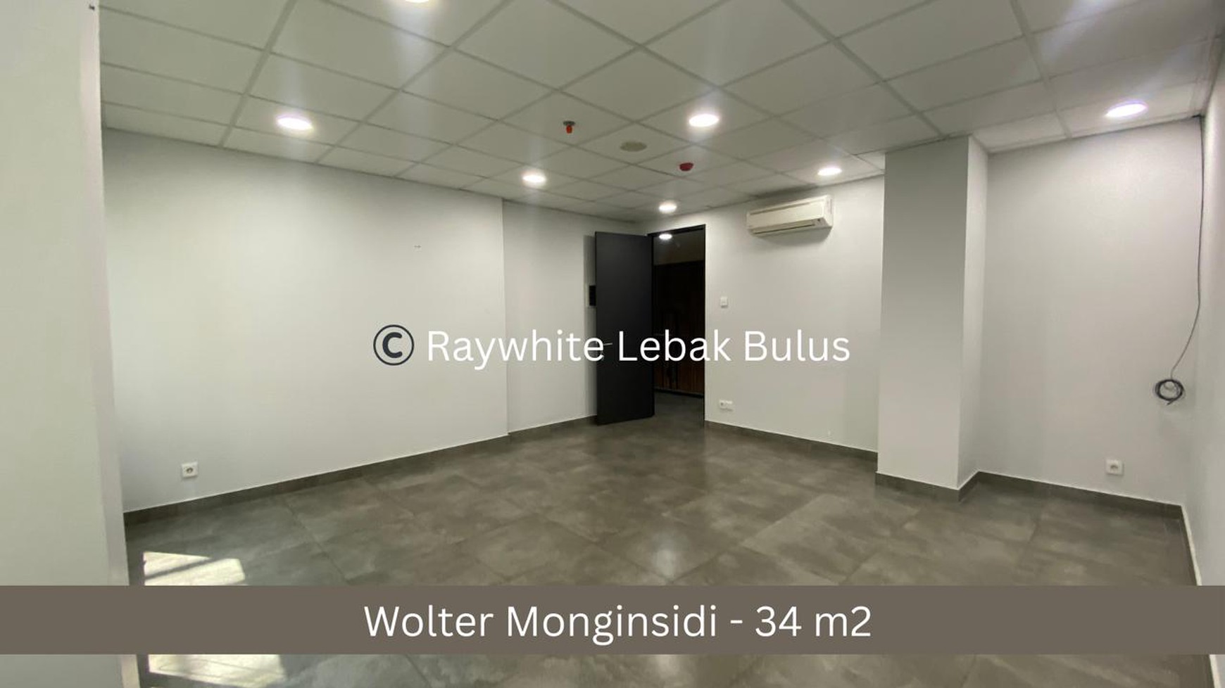 Disewakan Murah! Ruang Kantor/Tempat Usaha di Premium Area Wolter Monginsidi, Jakarta Selatan
