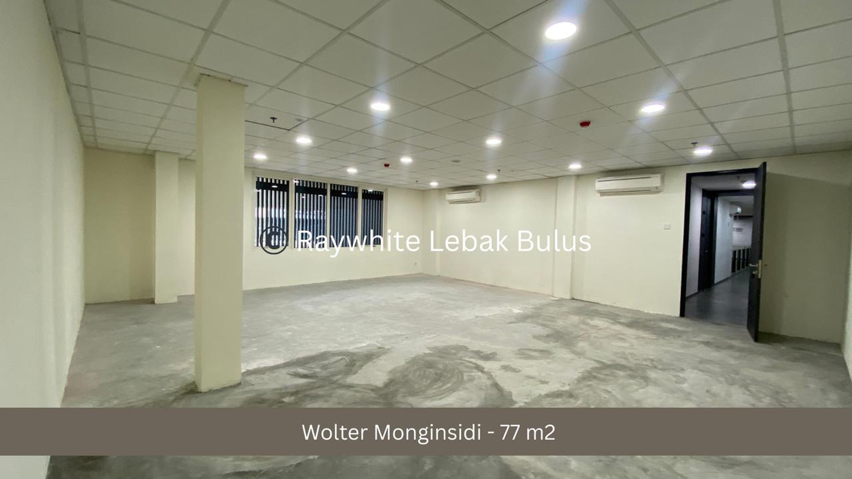 Disewakan Murah! Ruang Kantor/Tempat Usaha di Premium Area Wolter Monginsidi, Jakarta Selatan