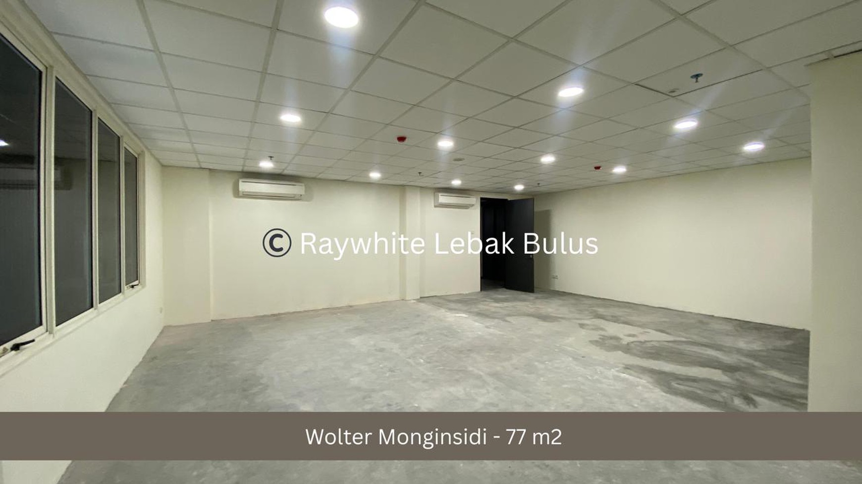 Disewakan Murah! Ruang Kantor/Tempat Usaha di Premium Area Wolter Monginsidi, Jakarta Selatan