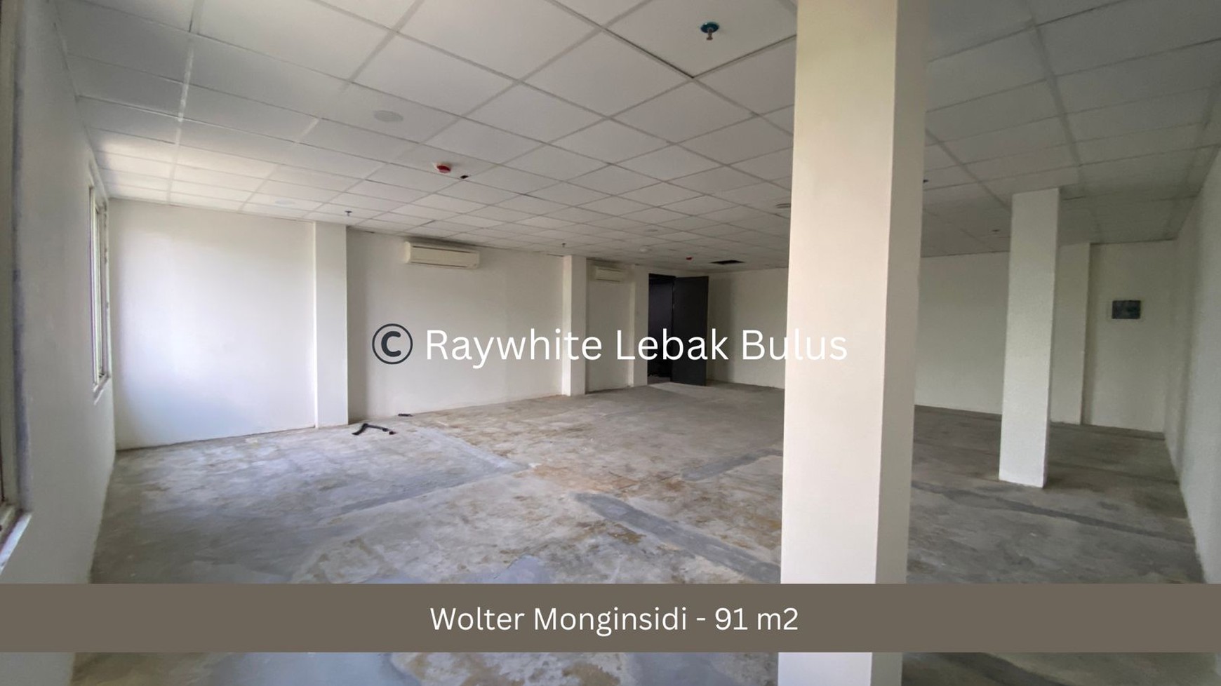 Disewakan Murah! Ruang Kantor/Tempat Usaha di Premium Area Wolter Monginsidi, Jakarta Selatan