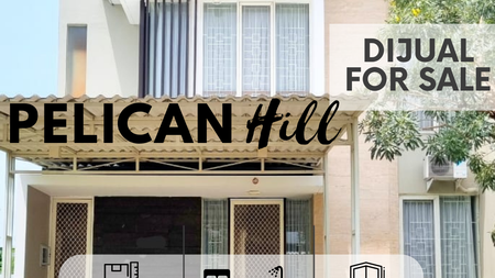 Dijual Rumah di Pelican Hill Citraland Surabaya Barat