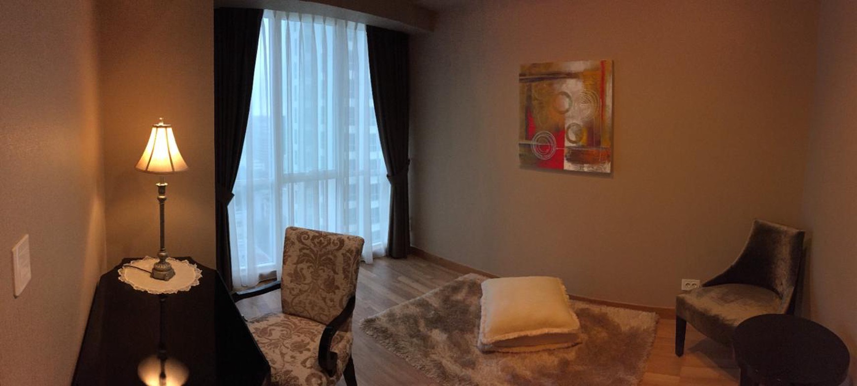 Investasi Cerdas! Apartemen Setiabudi Sky Garden 3BR Fully Furnished, Kondisi Tersewa, walking distance LRT station