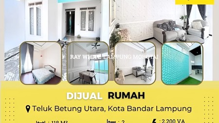 DIJUAL RUMAH DI KAWASAN PERUMAHAN ELITE TELUK BETUNG UTARA 