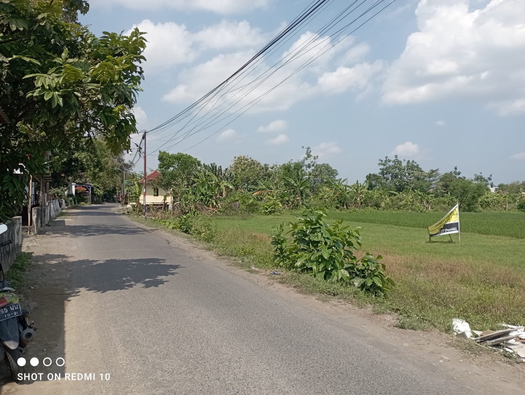 Disewakan Tanah 1105 Meter Persegi