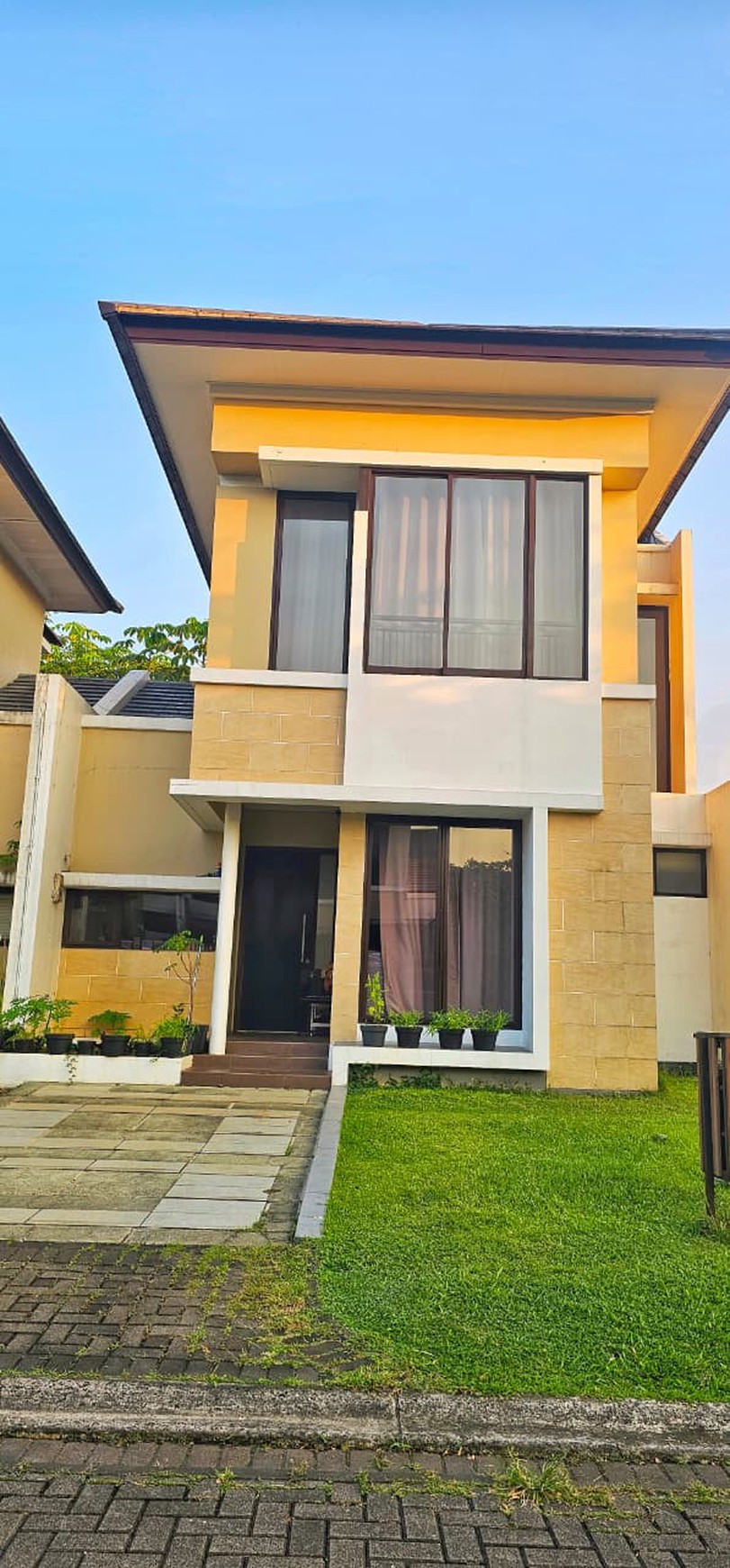 Disewakan 3BR Unfurnished depan ICE BSD Ilustria Eminent