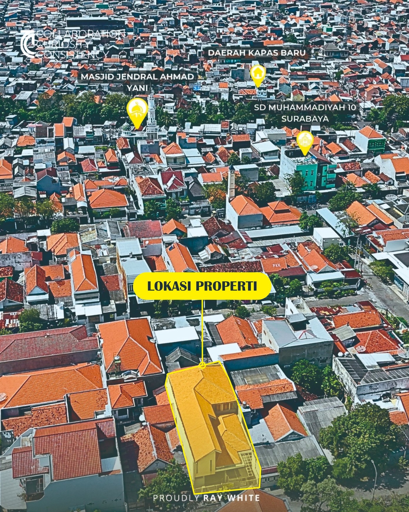 Rumah Murah Lokasi Strategis di Pusat Kota Surabaya