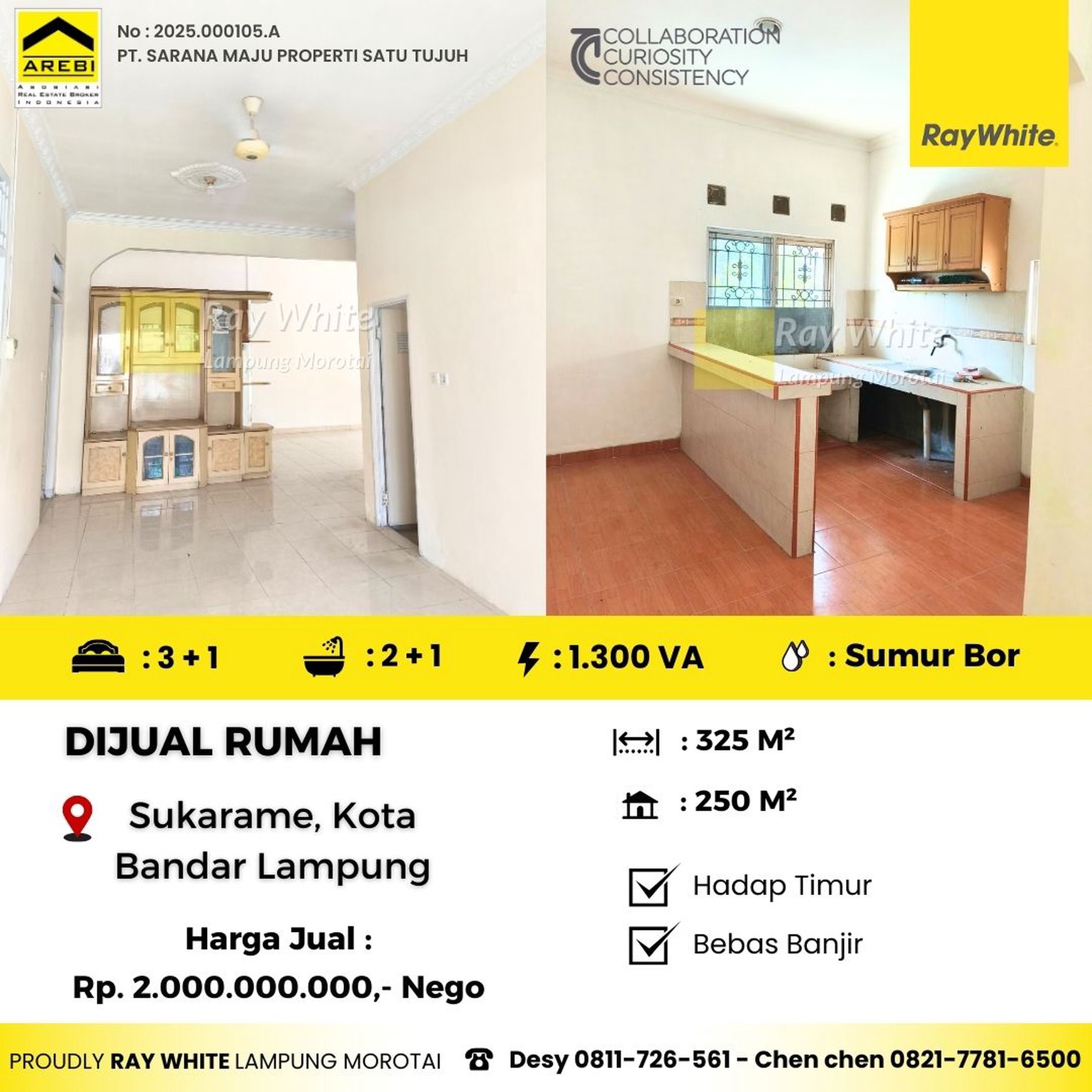 DIJUAL RUMAH MURAH SUKARAME