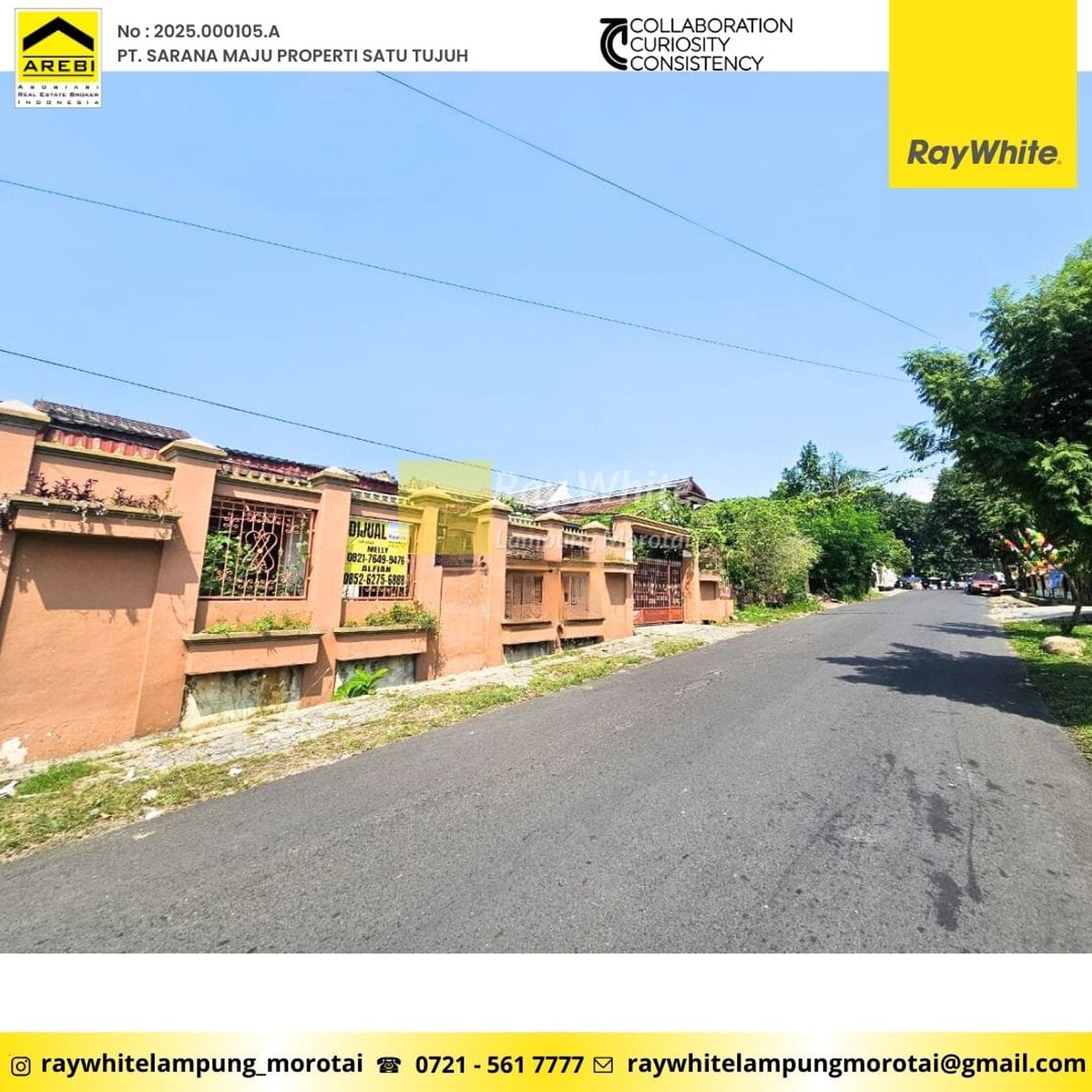 Dijual Rumah di pusat kota unit lelang bank