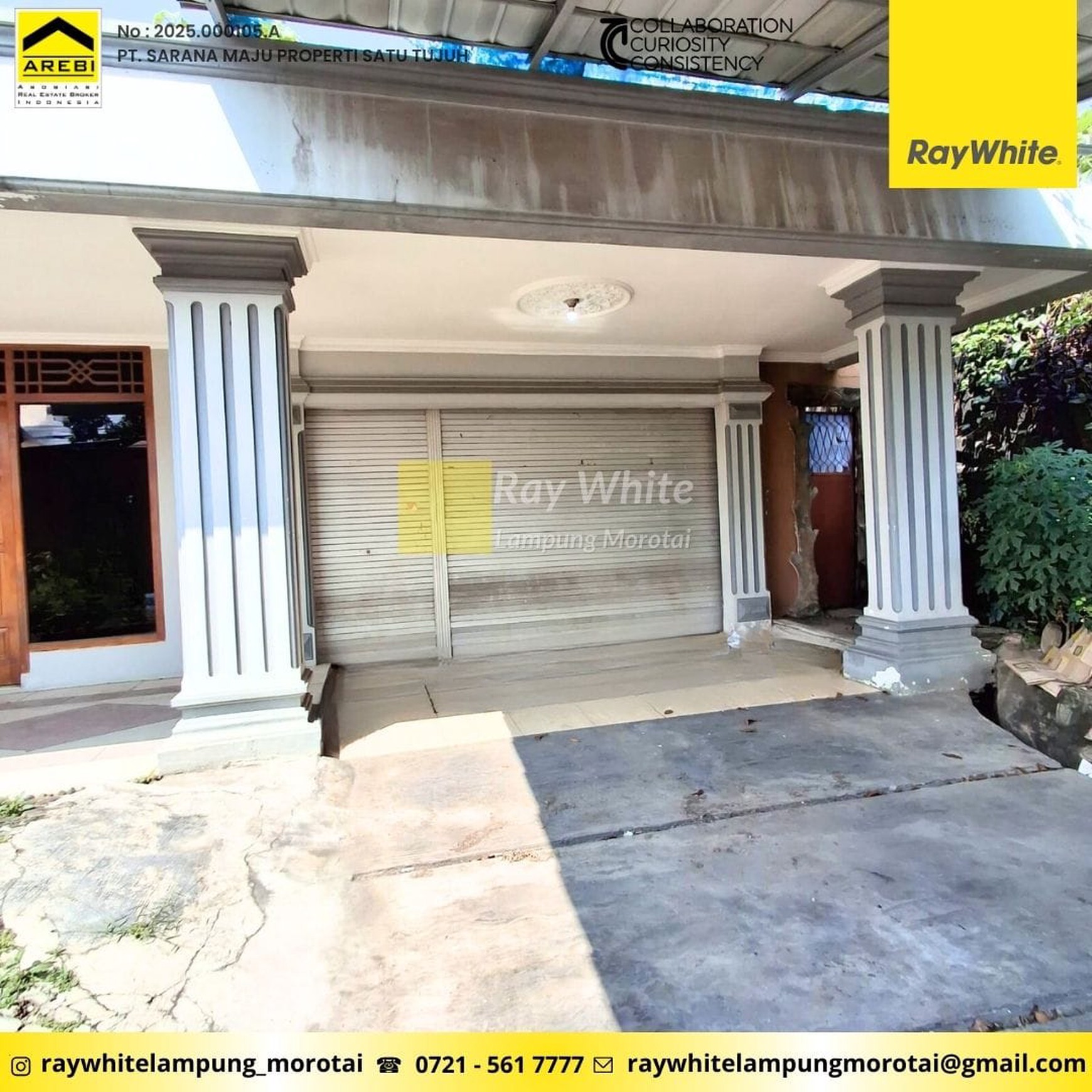Dijual Rumah di pusat kota unit lelang bank