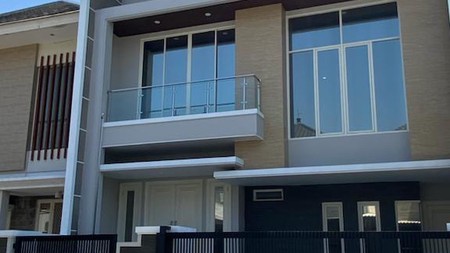 Rumah Baru Pakuwon City San Diego Surabaya Timur - New Modern 4+1 K.Tidur - SHM - Siap Huni