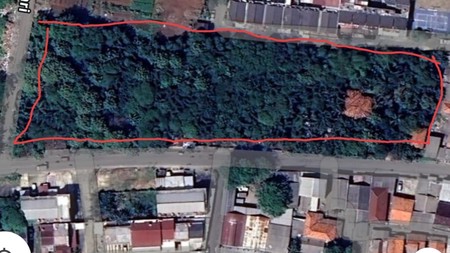 Kavling Dijual/Disewa Luas Tanah 8520m2, SHM, Siap Bangun Dijual di Jl. Prof. Moh. Yamin Duren Jaya Bekasi, Jawa Barat