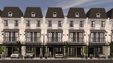 Dijual Rumah Baru bergaya Eropa dekat Pondok Indah, Jaksel. Maison Des Claire, Harga mulai dari : 1,5 Milyar