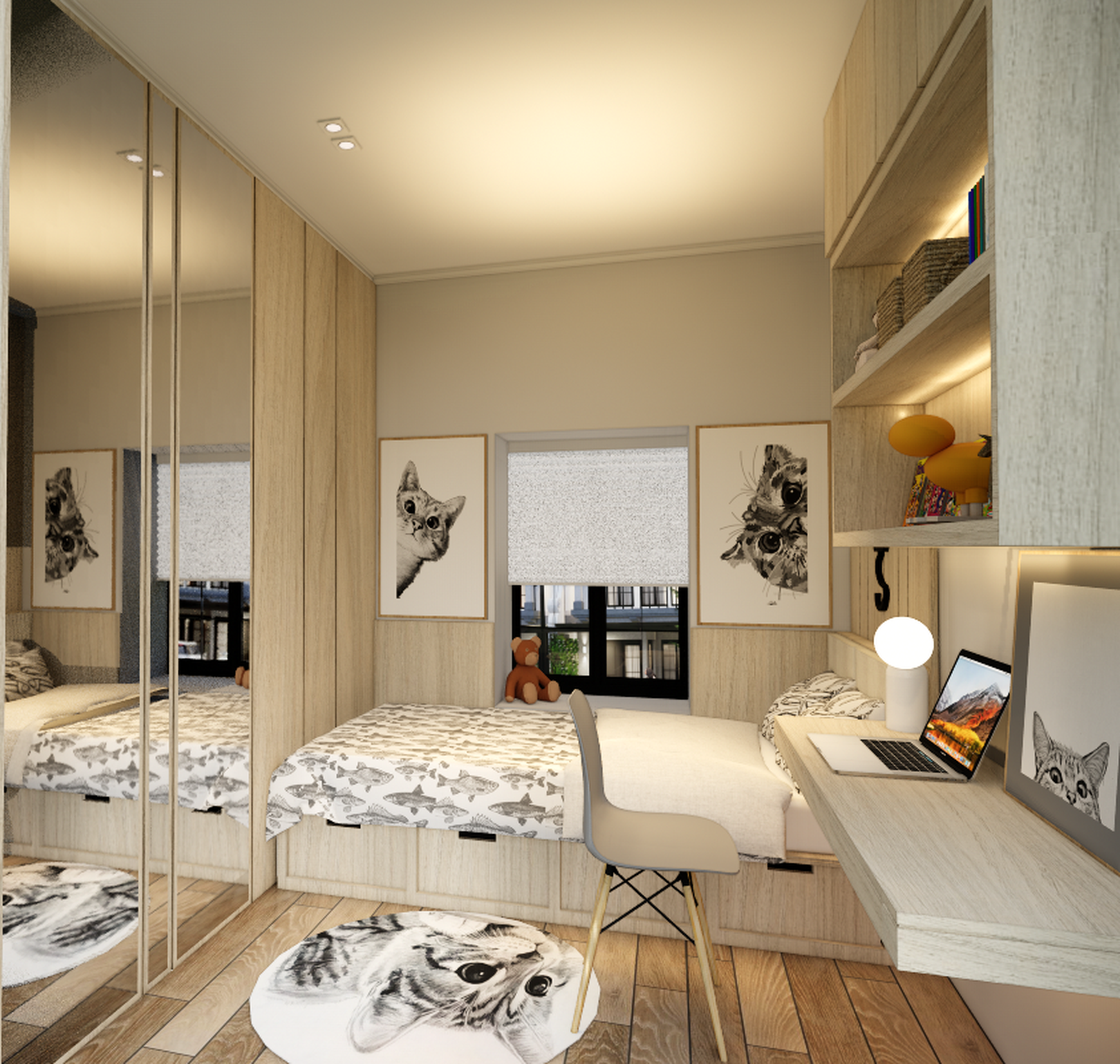 Dijual Rumah Baru bergaya Eropa dekat Pondok Indah, Jaksel. Maison Des Claire, Harga mulai dari : 1,5 Milyar