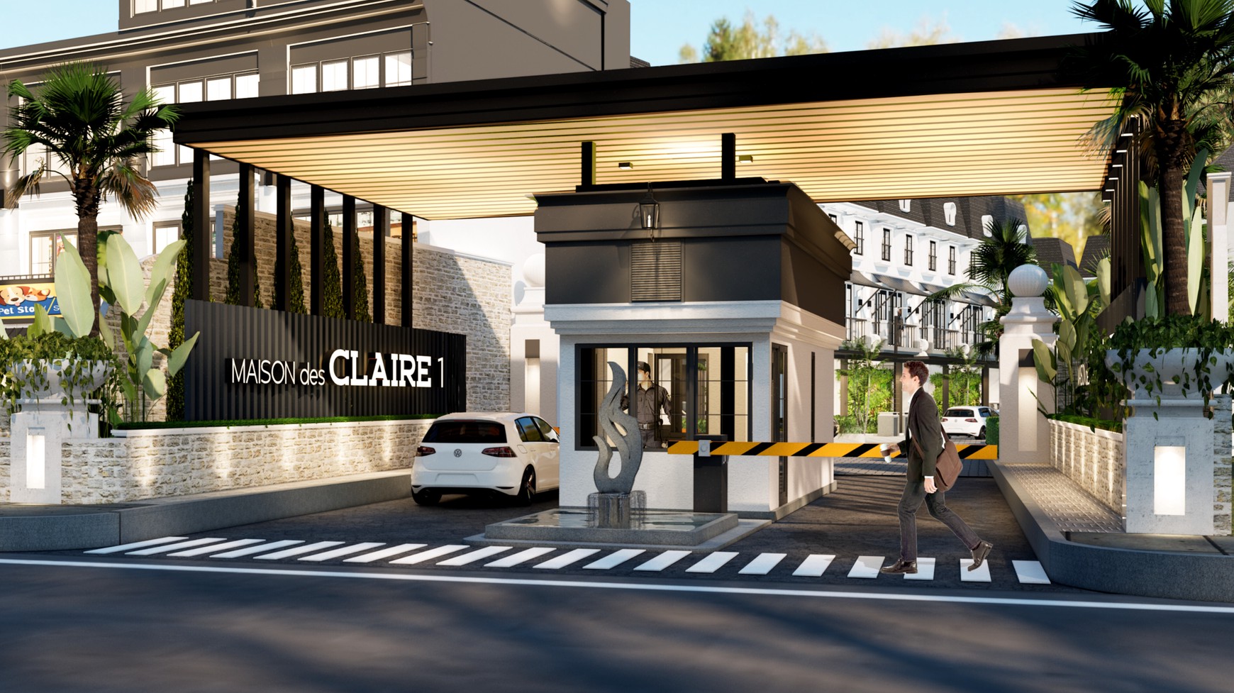Dijual Rumah Baru bergaya Eropa dekat Pondok Indah, Jaksel. Maison Des Claire, Harga mulai dari : 1,5 Milyar