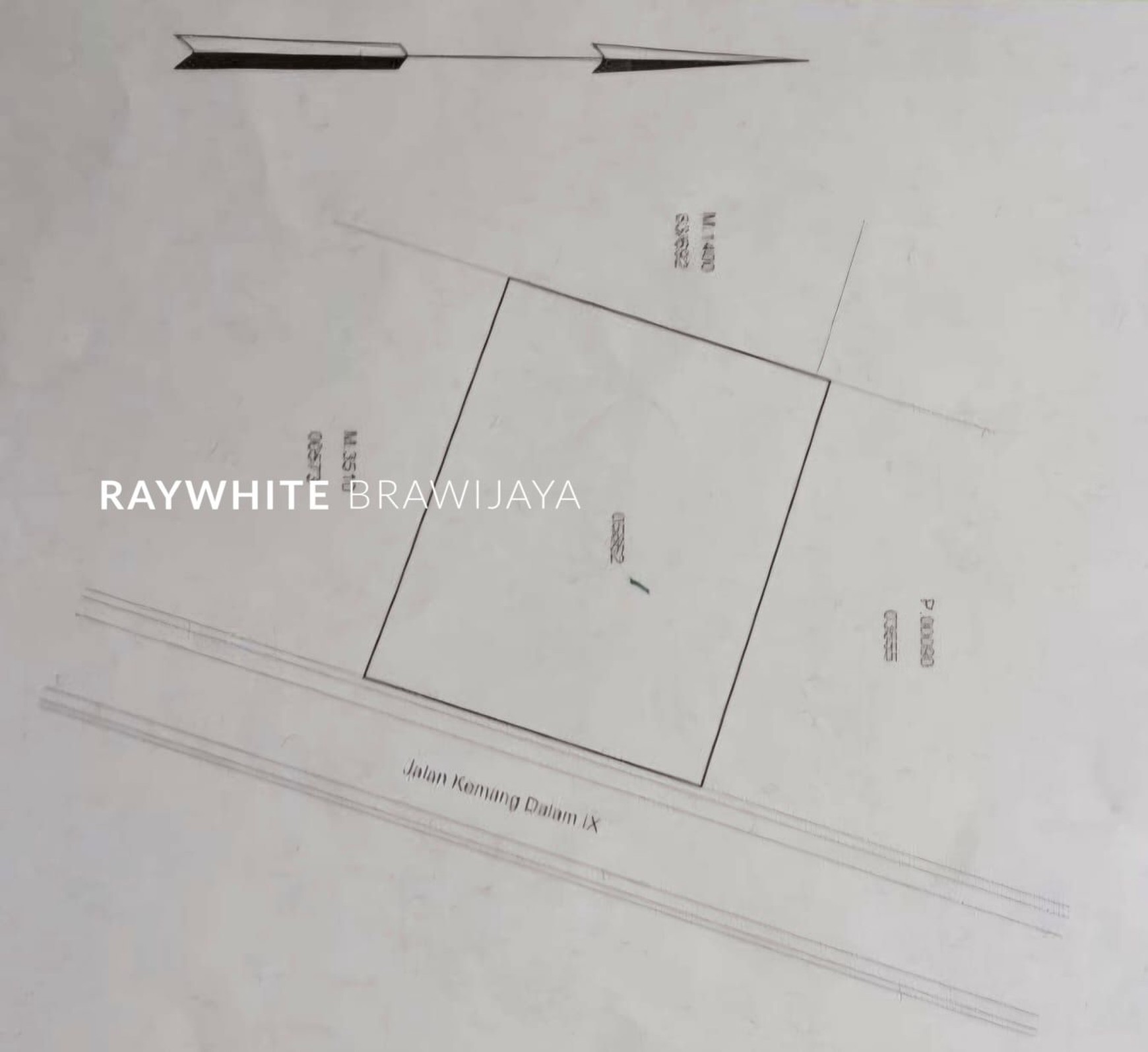 Rumah Hitung Tanah Area Cipete