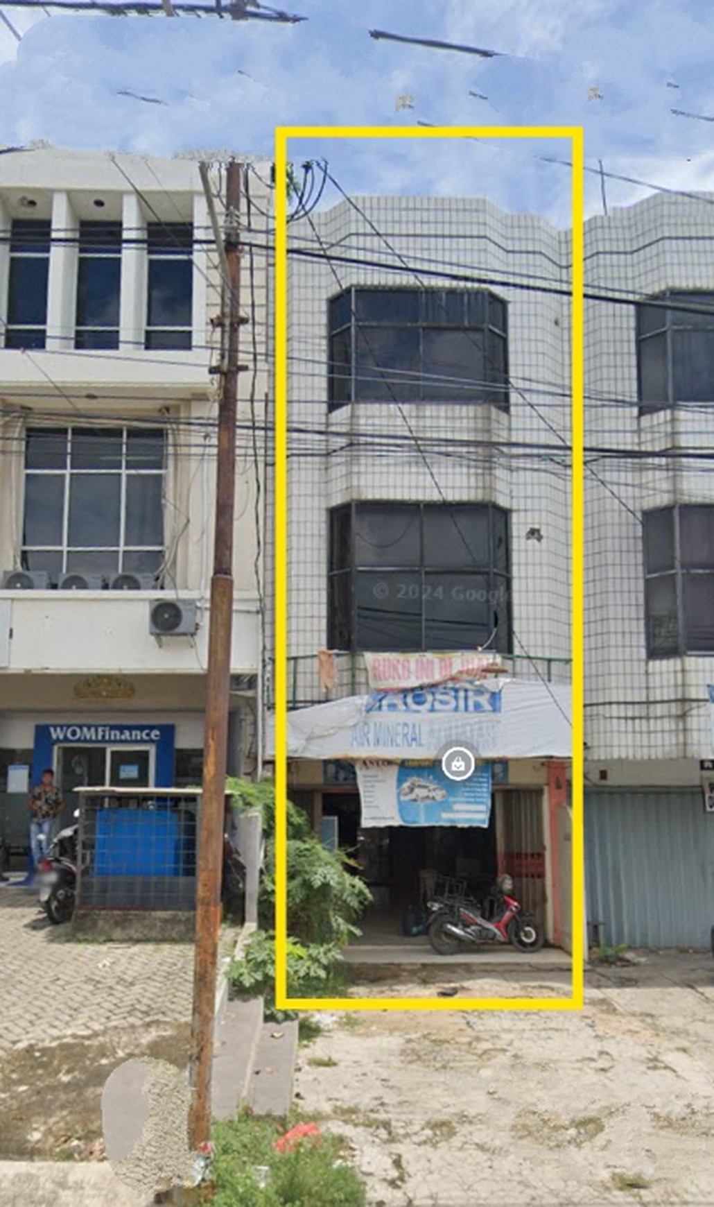 Ruko 3 lantai Jln. MH.Thamrin Gotong Royong Tanjung Karang Pusat, Bandar Lampung (Lampung)