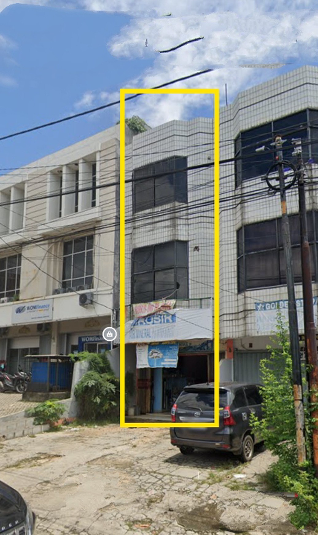 Ruko 3 lantai Jln. MH.Thamrin Gotong Royong Tanjung Karang Pusat, Bandar Lampung (Lampung)