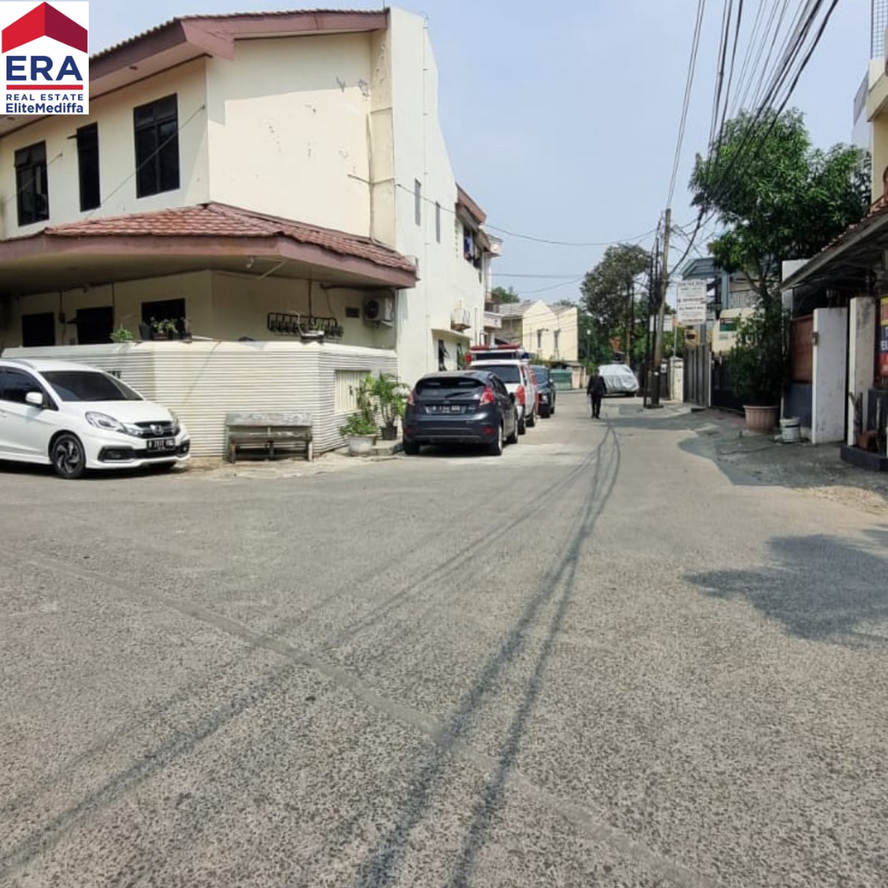 Tanah komersial, ada bangunan ex car wash, di Hos Cokroaminoto, Cikarang Barat