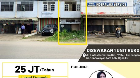 ruko sewa murah meriah cocok untuk usaha 