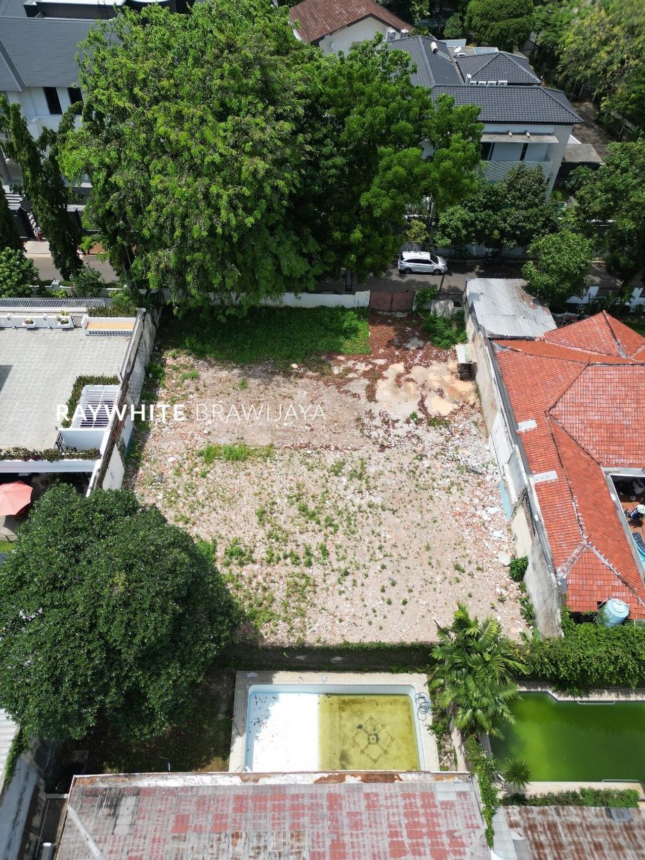Tanah Siap Bangun Lingkungan Tenang Area Kemang Dalam