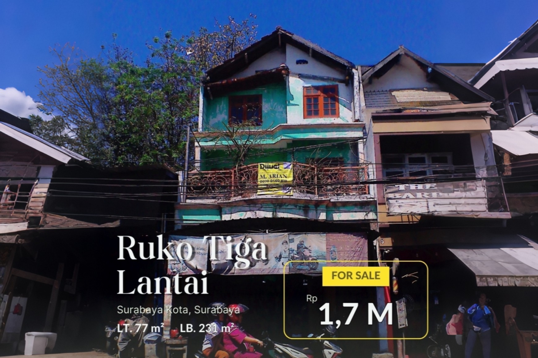 Dijual Cepat Ruko Murah Lokasi Strategis Di Area Surabaya Utara