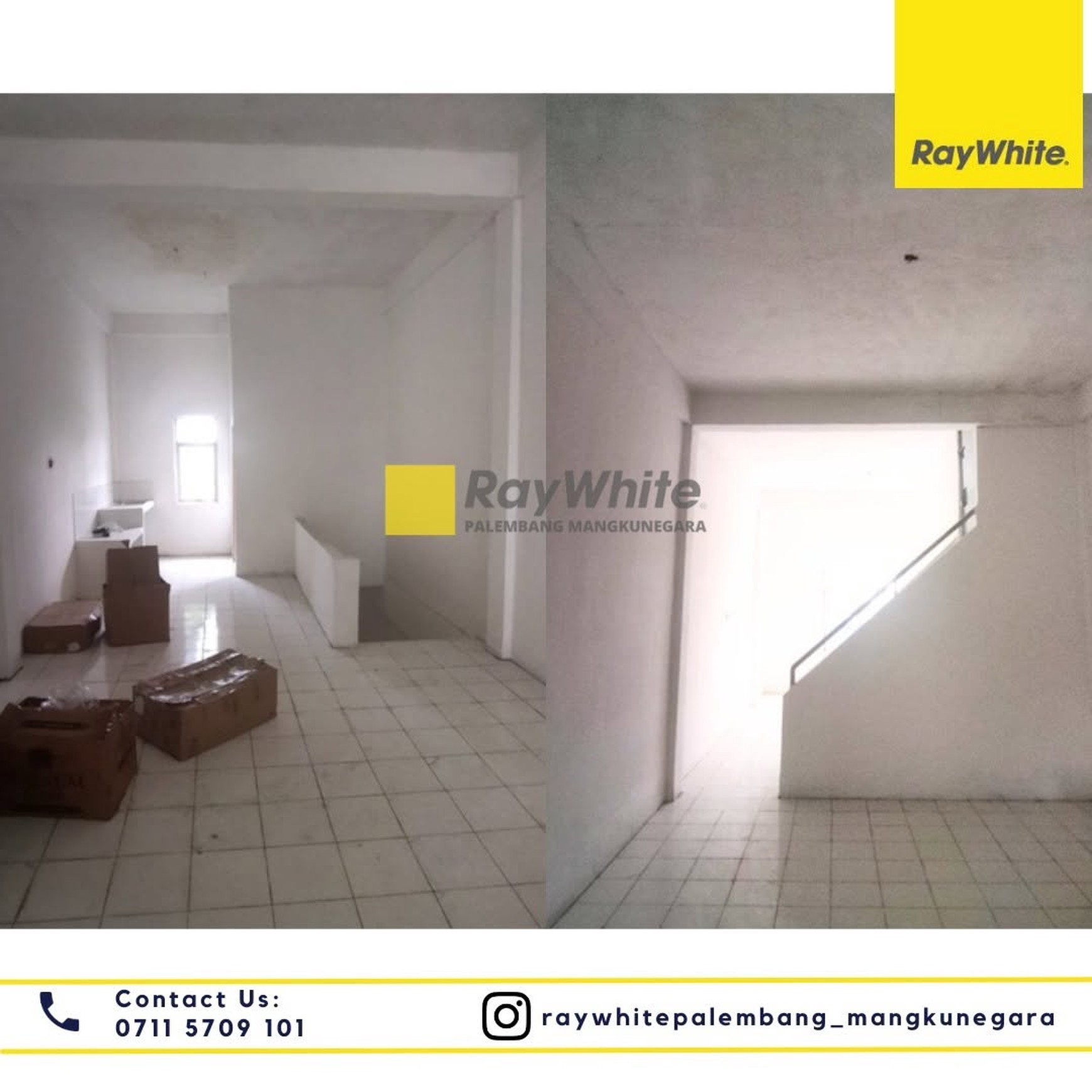 Disewakan ruko 2 pintu Jl R.E Martadinata di palembang
