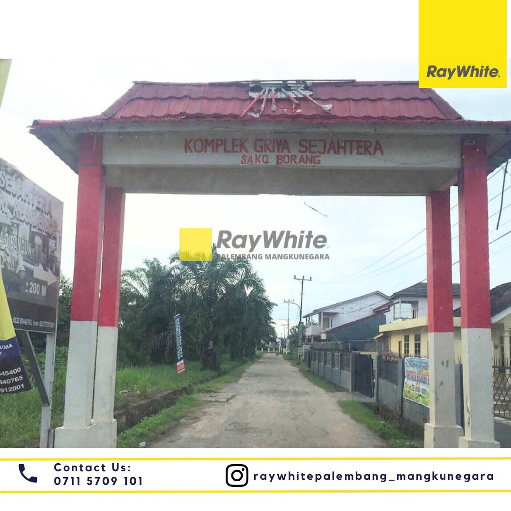 Dijual Cepat Tanah di Komp. Griya Sejahtera 2 sako Kota Palembang