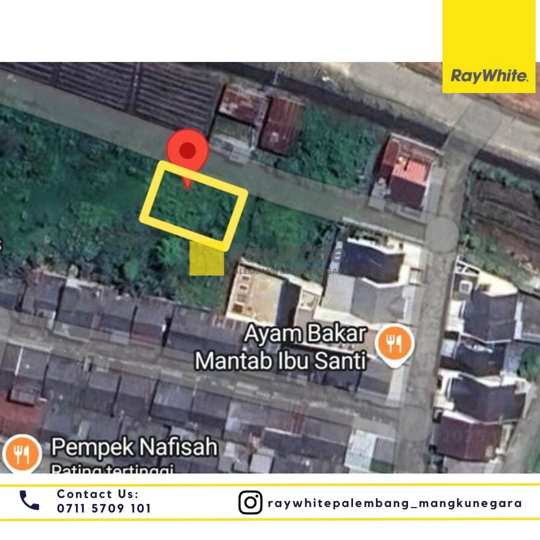 Dijual Cepat Tanah di Komp. Griya Sejahtera 2 sako Kota Palembang