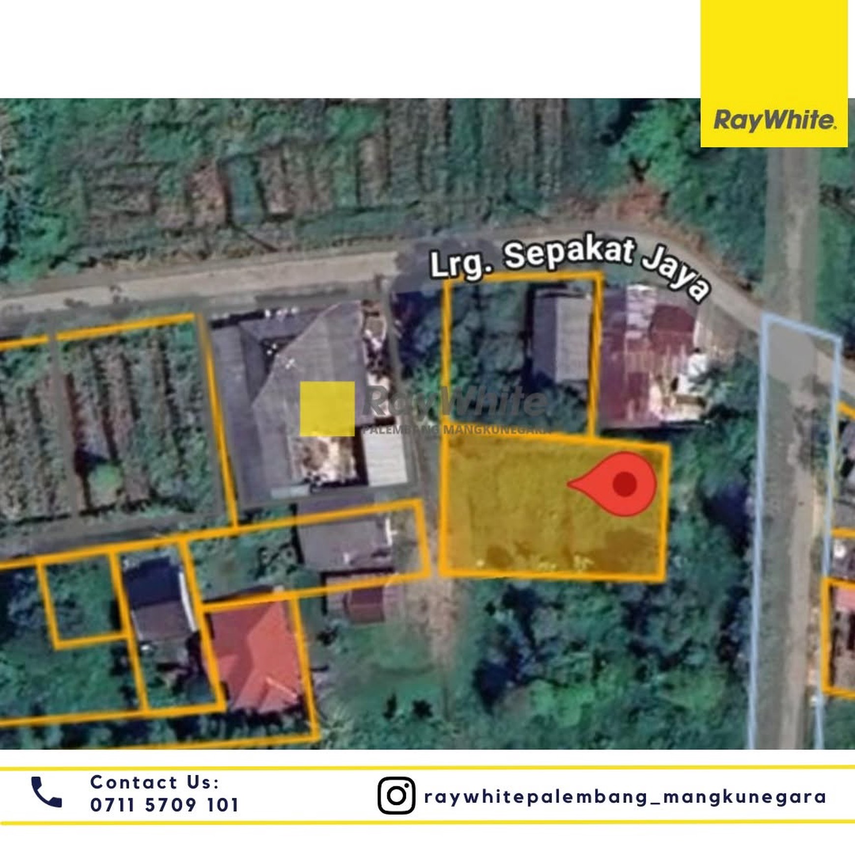 Dijual Tanah Jl Taqwa Mata Merah Lr Sepakat jaya Kota Palembang