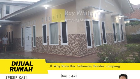 rumah murah way rilau pahoman bandar lampung