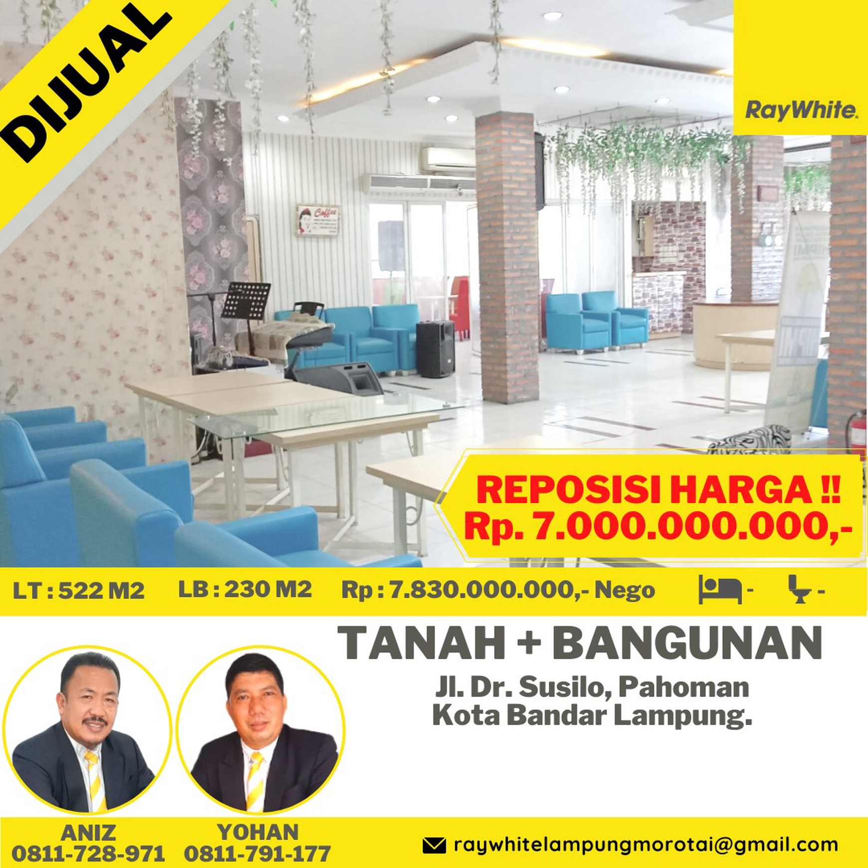 rumah murah Dr.Soesilo bandar lampung