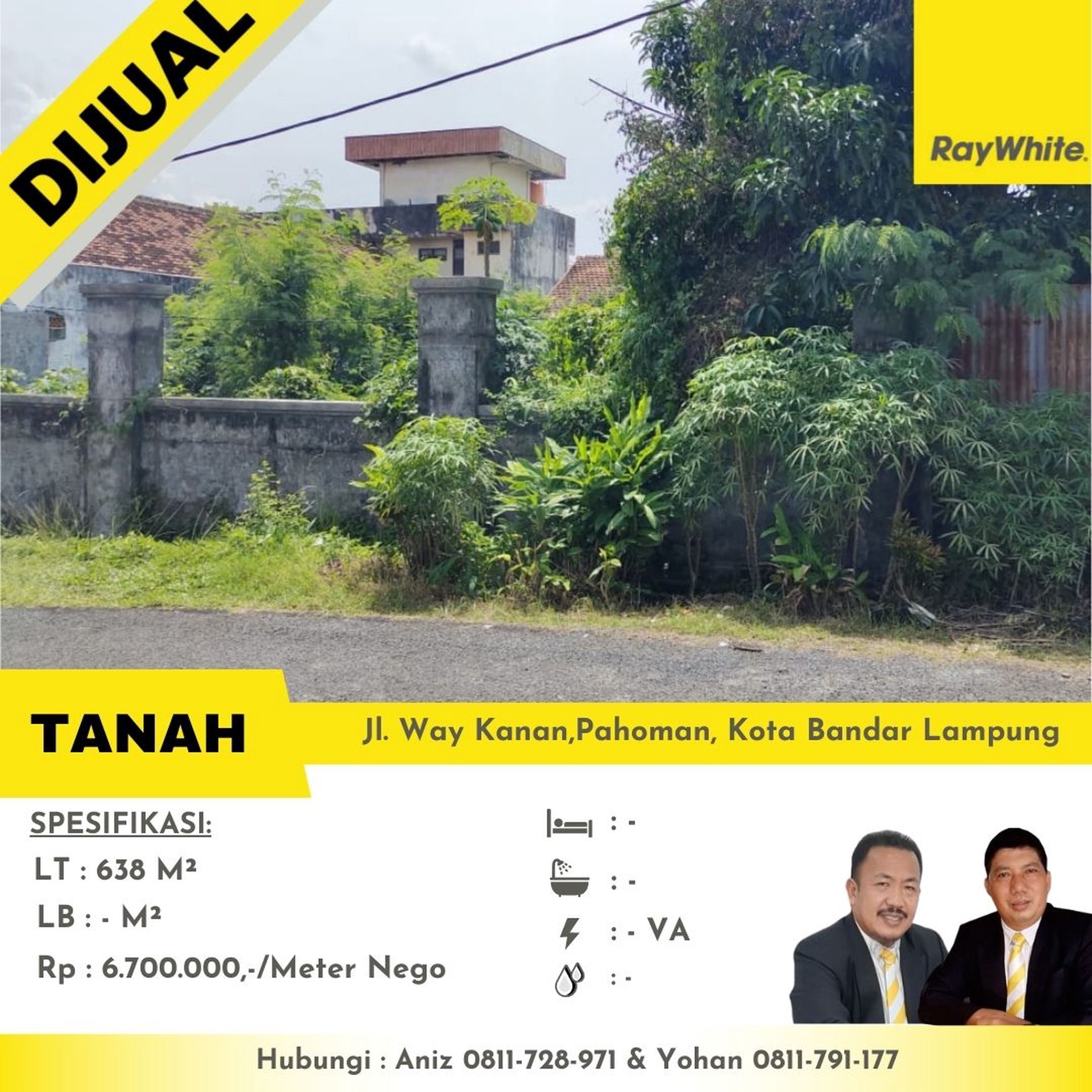 rumah dan tanah murah pahoman