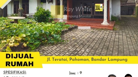 rumah murah pahoman tanjung karang pusat