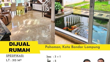 rumah murah pahoman tanjung karang pusat