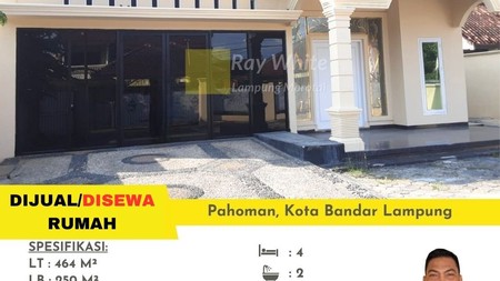 rumah murah pahoman tanjung karang pusat