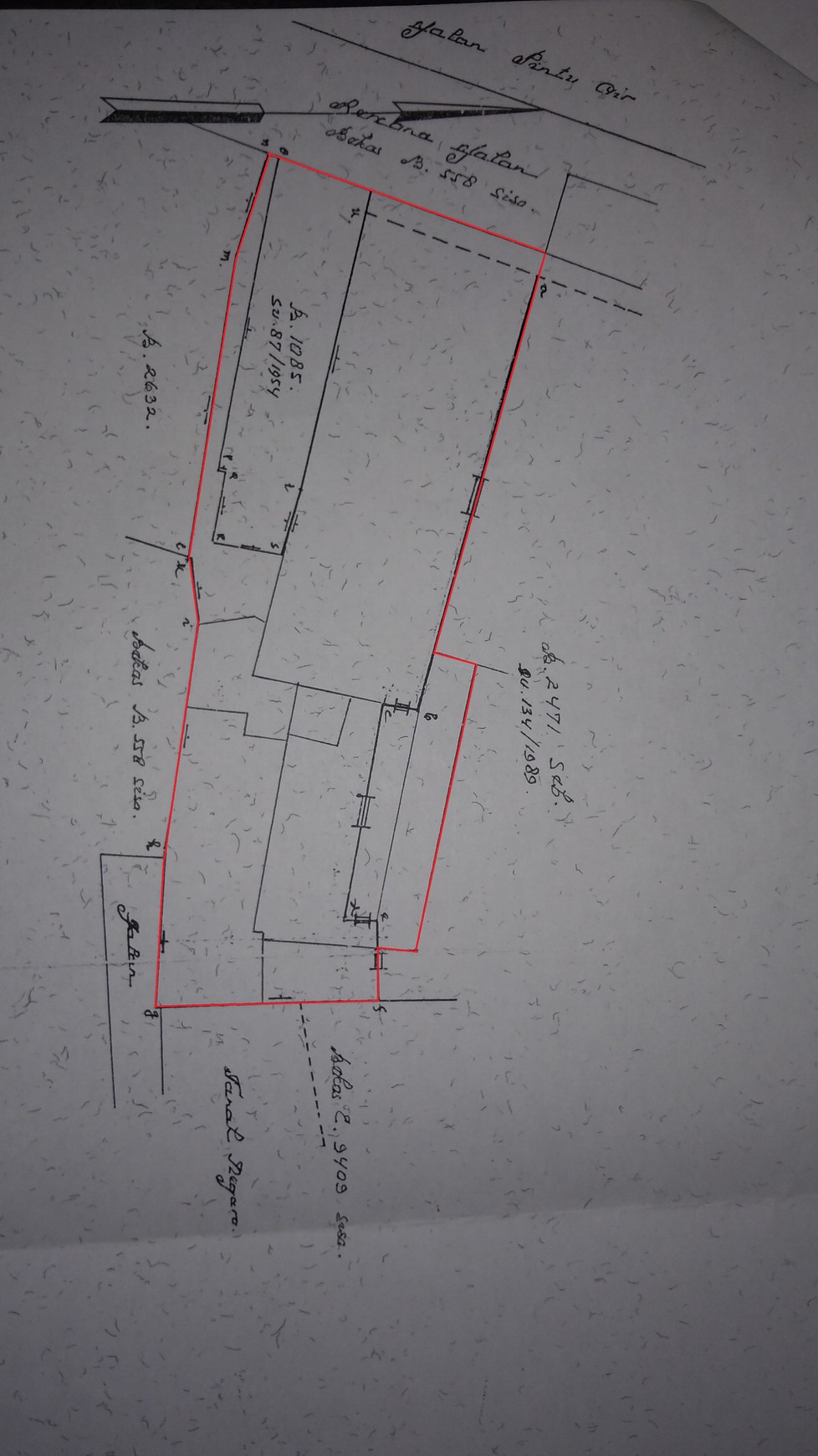 Jual ruko di Pintu Air Raya, Pasar Baru Sawah Besar