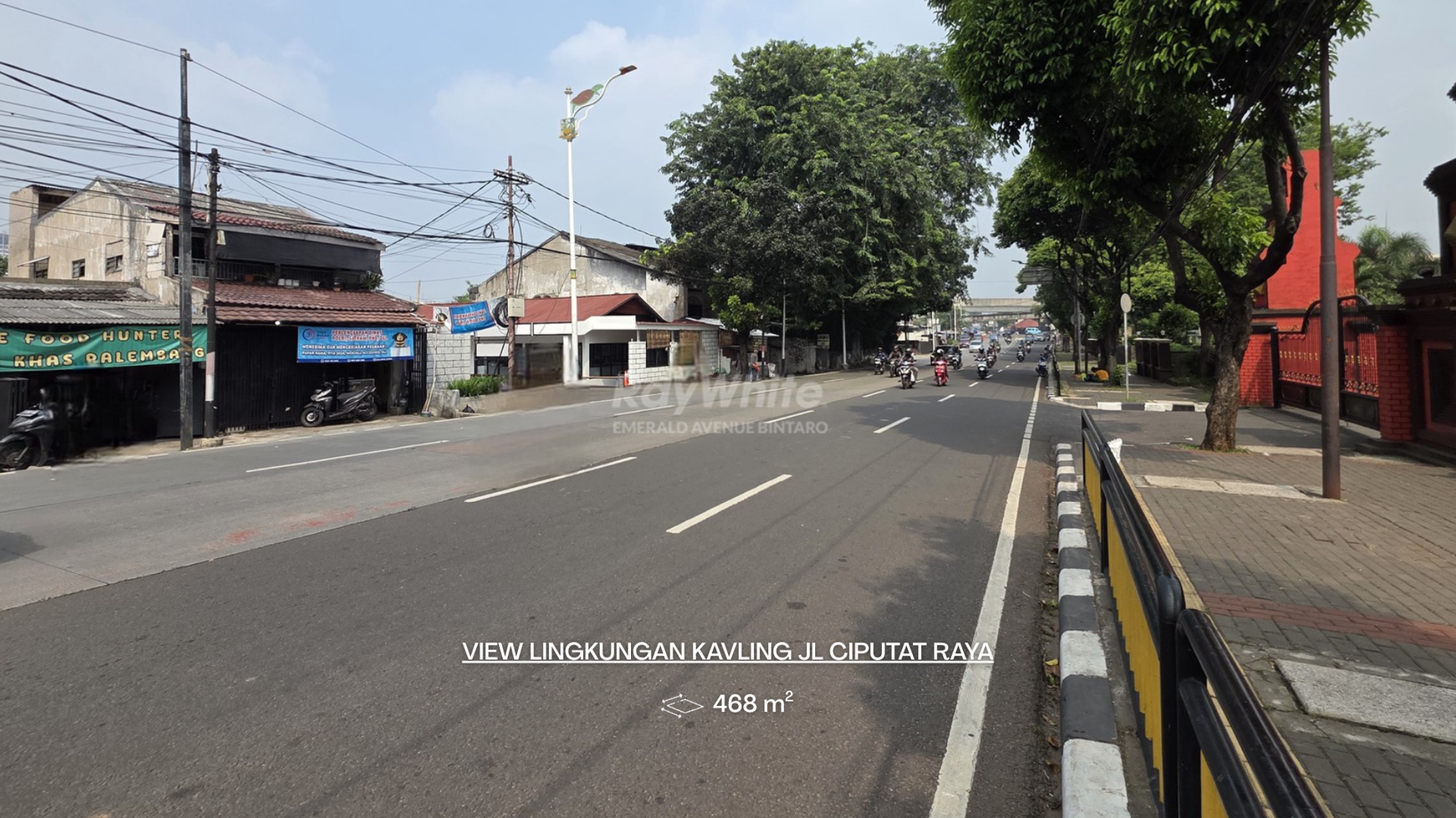 Tanah Kavling Luas 468 m2 SHM di Jl. Ciputat Raya - Lokasi Emas Dekat MRT & Terminal Bus, Ideal untuk Usaha & Investasi