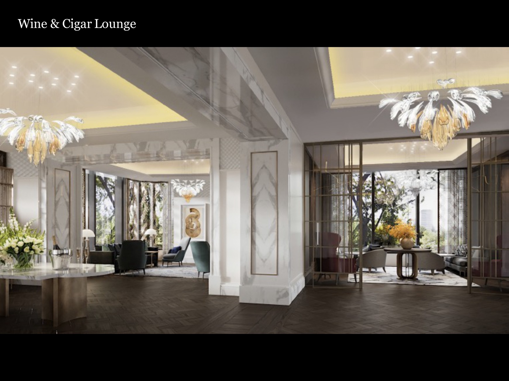 Dijual Unit Apartemen St. Regis Residence Jakarta - Lantai 30, 355 m, 3 BR Semi-Furnished