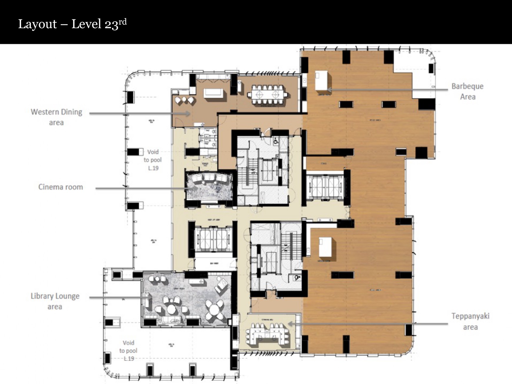 Dijual Unit Apartemen St. Regis Residence Jakarta - Lantai 30, 355 m, 3 BR Semi-Furnished